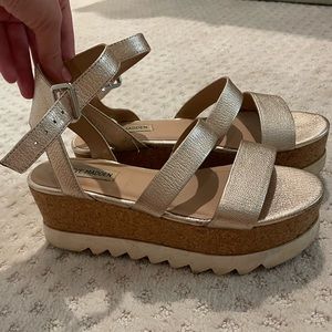 Steve Madden wedge sandals!
